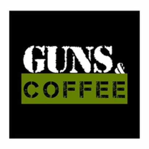 GUNS & COFFEE Logo (USPTO, 07/28/2017)