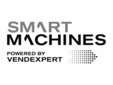 SMART MACHINES POWERED BY VENDEXPERT Logo (USPTO, 09/14/2017)