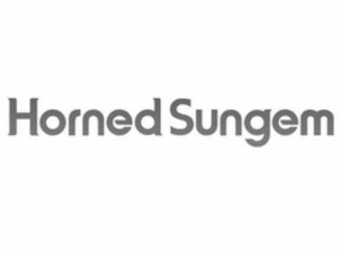 HORNED SUNGEM Logo (USPTO, 04/08/2018)