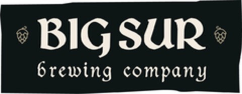 BIG SUR BREWING COMPANY Logo (USPTO, 08.05.2018)