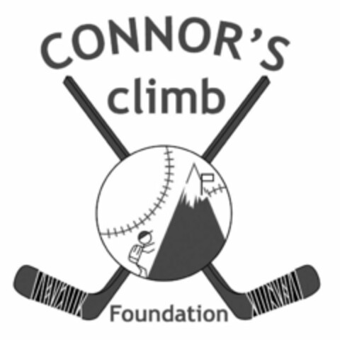 CONNOR'S CLIMB FOUNDATION Logo (USPTO, 07/16/2018)