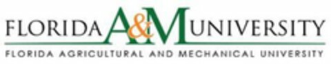 FLORIDA A&M UNIVERSITY, FLORIDA AGRICULTURAL AND MECHANICAL UNIVERSITY Logo (USPTO, 28.07.2018)