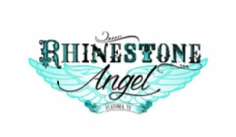 RHINESTONE ANGEL FLATONIA, TX Logo (USPTO, 11/26/2018)