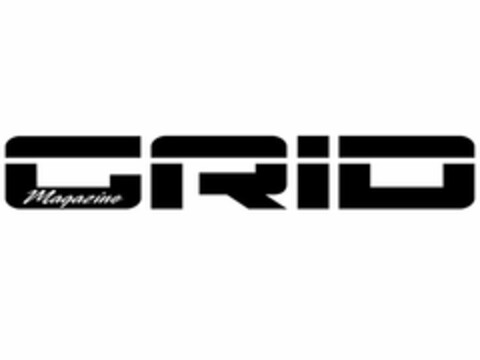 GRID MAGAZINE Logo (USPTO, 12/17/2018)