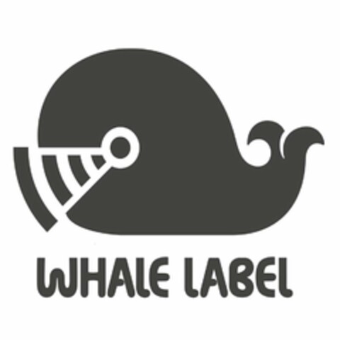 WHALE LABEL Logo (USPTO, 07/16/2019)