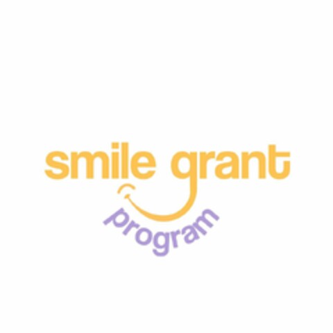 SMILE GRANT PROGRAM Logo (USPTO, 05.08.2019)