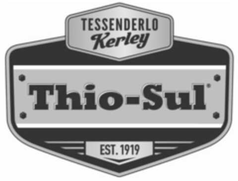 TESSENDERLO KERLEY THIO-SUL EST. 1919 Logo (USPTO, 26.08.2019)