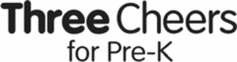 THREE CHEERS FOR PRE-K Logo (USPTO, 31.01.2020)