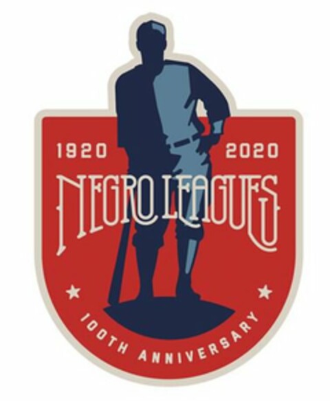 NEGRO LEAGUES 1920 2020 100TH ANNIVERSARY Logo (USPTO, 17.02.2020)