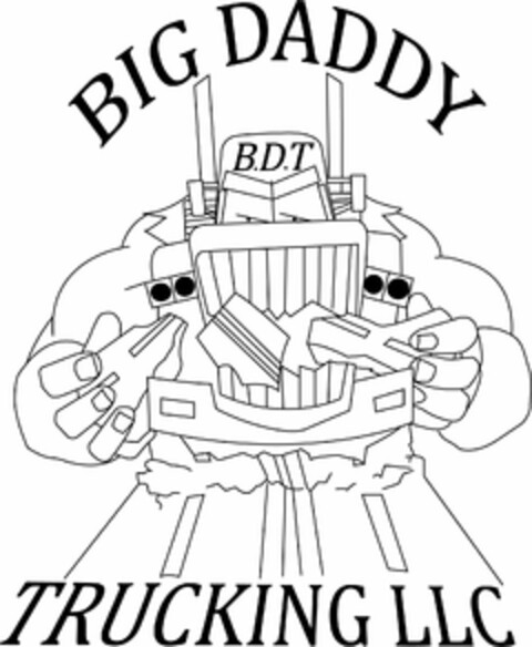 BDT BIG DADDY TRUCKING LLC Logo (USPTO, 16.04.2020)