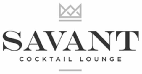 SAVANT COCKTAIL LOUNGE Logo (USPTO, 15.07.2020)