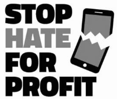 STOP HATE FOR PROFIT Logo (USPTO, 06.08.2020)