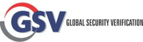 GSV GLOBAL SECURITY VERIFICATION Logo (USPTO, 01/31/2009)