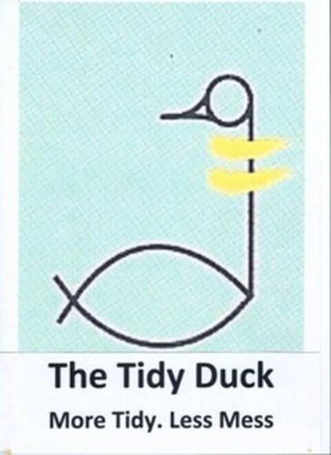 THE TIDY DUCK MORE TIDY. LESS MESS Logo (USPTO, 24.08.2010)