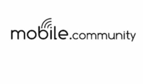 MOBILE.COMMUNITY Logo (USPTO, 12.01.2011)