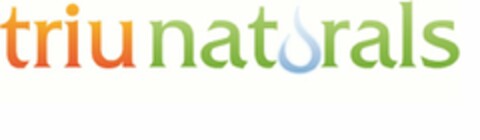 TRIU NATURALS Logo (USPTO, 08.07.2011)