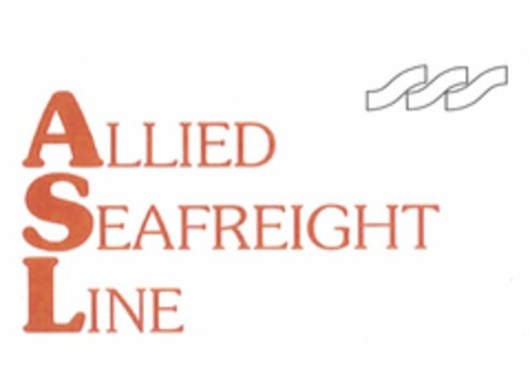 ALLIED SEAFREIGHT LINE Logo (USPTO, 07/21/2011)