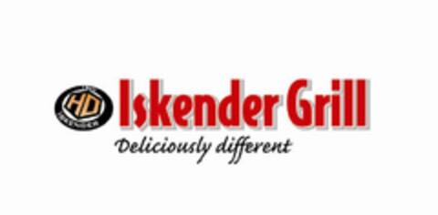 1995 HD ISKENDER ISKENDER GRILL DELICIOUSLY DIFFERENT Logo (USPTO, 08/08/2011)