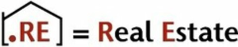 .RE = REAL ESTATE Logo (USPTO, 26.02.2012)