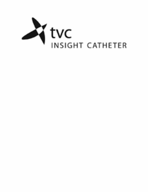 X TVC INSIGHT CATHETER Logo (USPTO, 09.07.2012)