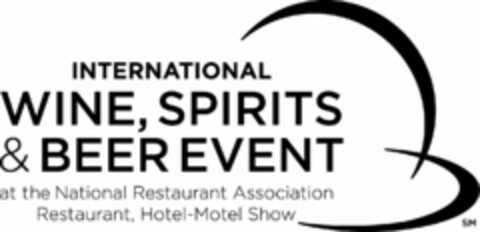 INTERNATIONAL WINE, SPIRITS & BEER EVENTAT THE NATIONAL RESTAURANT ASSOCIATION RESTAURANT, HOTEL-MOTEL SHOW Logo (USPTO, 11/21/2012)