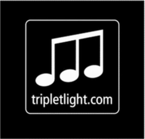 TRIPLETLIGHT.COM Logo (USPTO, 01/10/2013)