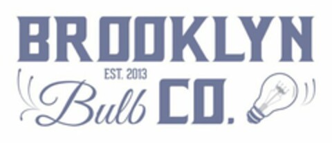 BROOKLYN BULB CO. EST. 2013 Logo (USPTO, 15.07.2013)