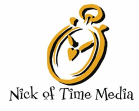 NICK OF TIME MEDIA Logo (USPTO, 16.12.2013)