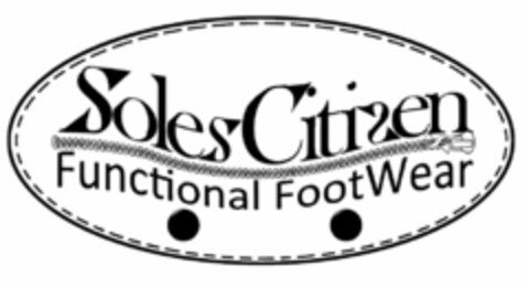 SOLES CITIZEN FUNCTIONAL FOOTWEAR Logo (USPTO, 19.12.2013)