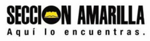 SECCION AMARILLA AQUI LO ENCUENTRAS. Logo (USPTO, 18.06.2014)