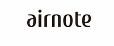 AIRNOTE Logo (USPTO, 06/18/2014)