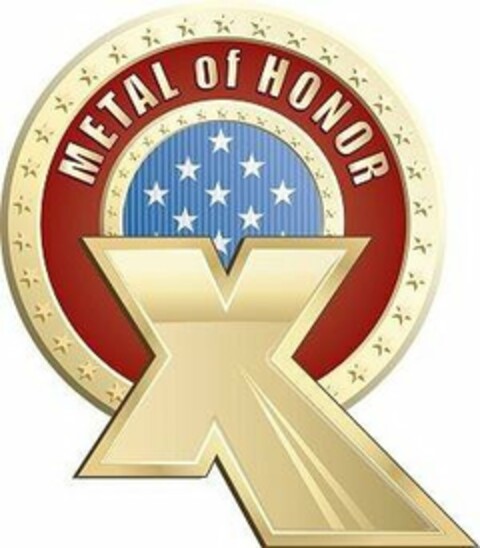 METAL OF HONOR Logo (USPTO, 20.06.2014)