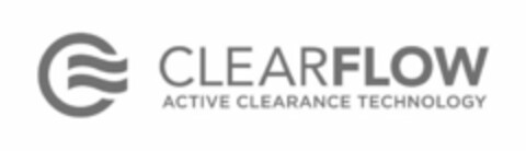 CLEARFLOW ACTIVE CLEARANCE TECHNOLOGY Logo (USPTO, 12/02/2014)