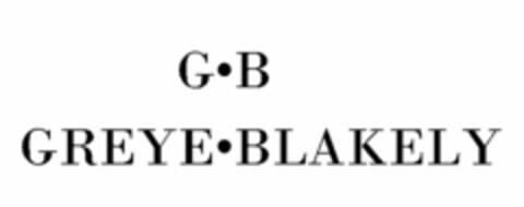 G·B GREYE·BLAKELY Logo (USPTO, 11.12.2014)