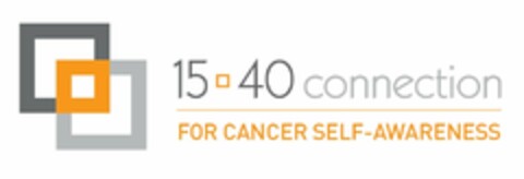 15 40 CONNECTION FOR CANCER SELF-AWARENESS Logo (USPTO, 22.12.2014)