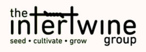 THE INTERTWINE GROUP SEED · CULTIVATE · GROW Logo (USPTO, 05/27/2015)