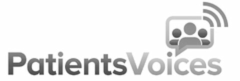 PATIENTSVOICES Logo (USPTO, 06/23/2015)