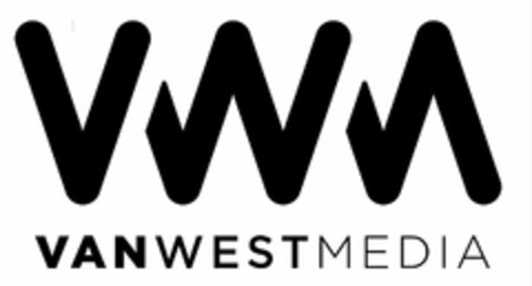 VWM VAN WEST MEDIA Logo (USPTO, 31.07.2015)