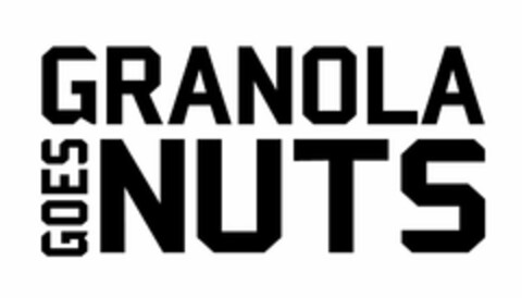 GRANOLA GOES NUTS Logo (USPTO, 03.11.2015)