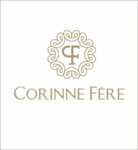 CF CORINNE FÉRE Logo (USPTO, 12/11/2015)