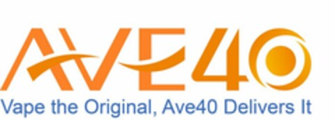 AVE40 VAPE THE ORIGINAL, AVE40 DELIVERSIT Logo (USPTO, 13.01.2016)