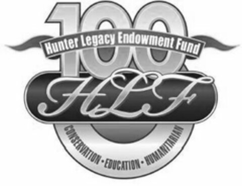 HLF HUNTER LEGACY 100 ENDOWMENT FUND CONSERVATION EDUCATION HUMANITARIAN Logo (USPTO, 17.03.2016)