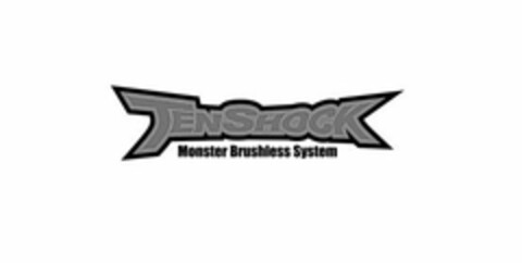 TENSHOCK MONSTER BRUSHLESS SYSTEM Logo (USPTO, 07.06.2016)