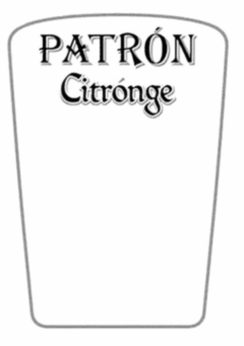 PATRÓN CITRÓNGE Logo (USPTO, 08/17/2016)