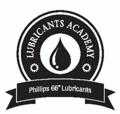 LUBRICANTS ACADEMY PHILLIPS 66 (R)  LUBRICANTS Logo (USPTO, 09.11.2016)