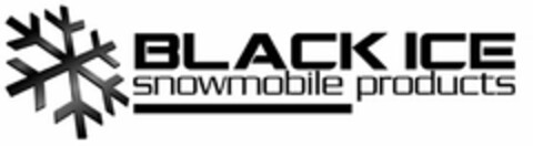 BLACK ICE SNOWMOBILE PRODUCTS Logo (USPTO, 09.02.2017)