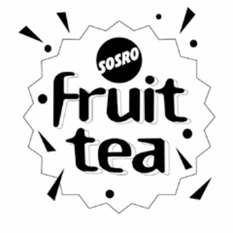 SOSRO FRUIT TEA Logo (USPTO, 10.02.2017)