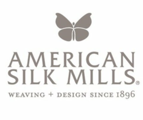 AMERICAN SILK MILLS WEAVING + DESIGN SINCE 1896 Logo (USPTO, 22.02.2017)