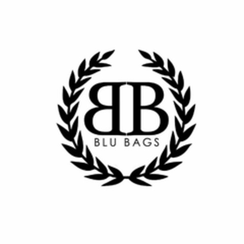 BB BLU BAGS Logo (USPTO, 03/23/2017)