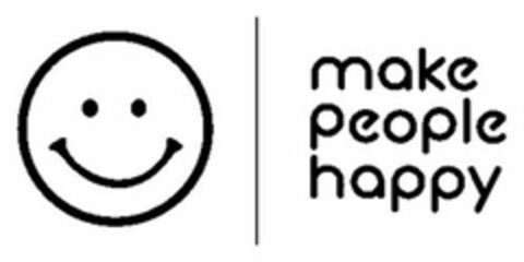 MAKE PEOPLE HAPPY Logo (USPTO, 13.04.2017)